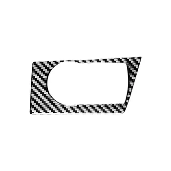 Для BMW-X3 E83 2006-2010 Панель переключателя фар из мягкого углеродного волокна, декоративная накладка, наклейка, Аксессуары