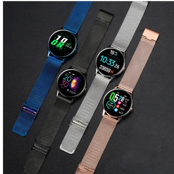 20мм 22мм Миланский Ремешок Для Samsung Galaxy Watch 4 Classic 44мм 40мм 42мм Ремешок Для Huawei Watch 3 GT2 Pro Amazfit GTS GTR 3