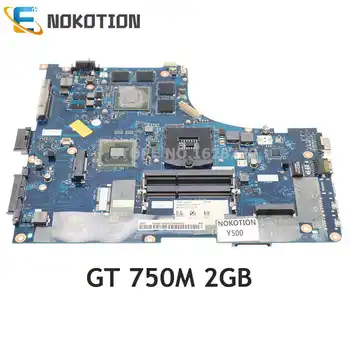 NOKOTION Для Lenovo IdeaPad Y500 Y500N Материнская плата ноутбука IQY6 NM-A142 ОСНОВНАЯ ПЛАТА HM77 DDR3 GPU GT750M 2 ГБ