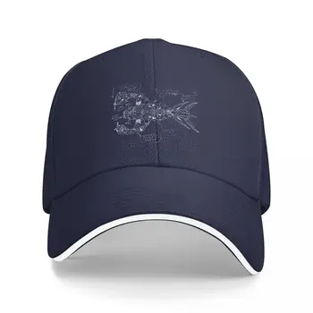 White Leviathan Blueprint (Атлантида: Затерянная империя) Бейсболка Рождественские шляпы шляпа для папы Роскошная женская шляпа мужская