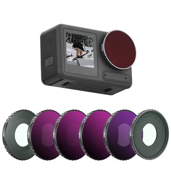 Фильтр объектива камеры для Osmo Action 3 Часть 8/16/32/64 ND NDPL UV CPL MCUV Комплект Фильтров NIGHT STAR для Аксессуаров DJI Osmo Action 3