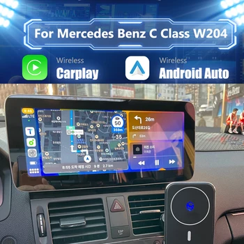 Автомагнитола Linux для Mercedes Benz C Class W204 Мультимедиа Android автомагнитола беспроводная навигация carplay