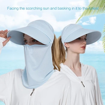 Женская шляпа с откидным козырьком, летняя широкополая шляпа, Дышащая бейсболка для женщин, Пляжные Спортивные головные уборы для велоспорта на открытом воздухе