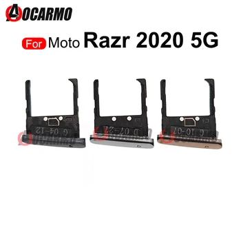 Для Motorola Moto Razr 2022 5G Лоток для SIM-карт Держатель слота microSD Запасные части