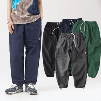 Jenny & Dave, винтажные лоскутные повседневные брюки в японском стиле, XXL, свободные модные брюки для мужчин