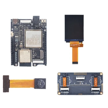 Для Sipeed Maix Duino Development Board K210 RISC-V AI + Модуль LOT ESP32 с Камерой и 2,4-дюймовым экраном + Бинокулярная камера