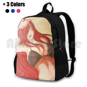 Походный рюкзак Erza для верховой езды, спортивная сумка для скалолазания Fairy Tail Lucy Fairy Tail Ecchi, манга, сексуальное аниме, Леди Нацу Мираджане