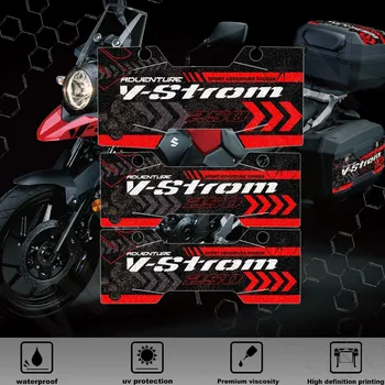Наклейка на боковую коробку мотоцикла, украшение багажника автомобиля, Водонепроницаемая И износостойкая наклейка 3 М, Подходит Для Suzuki DL250 V-Strom 250