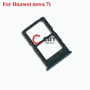 Держатель лотка для sim-карты для Huawei Nova 7i 8i Держатель лотка для SIM-карты, разъем адаптера, запчасти для ремонта