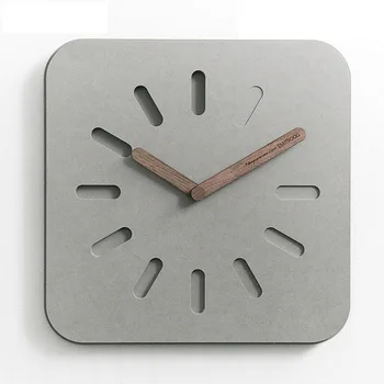Скандинавские цифровые настенные часы Современный дизайн Роскошная кухня Необычная комната Художественные настенные часы Тихий Промышленный Duvar Saati Home Design QZ