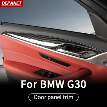 отделка из углеродного волокна для BMW G30 G38 внутренняя дверная панель 2018-2021 аксессуары