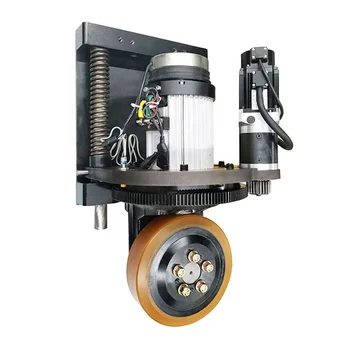 TZBOT Новая подставка для приводного колеса мощностью 1500 Вт с рулевым управлением вертикальное приводное колесо большой грузоподъемности