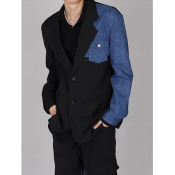 DC5243 Модные мужские пальто и куртки 2023 для подиума, роскошная мужская одежда известного бренда европейского дизайна в стиле вечеринок