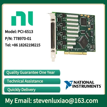 NI PCI-6513 778970-01 64 канала, ± 30 В постоянного тока, выходной сигнал приемника, цифровые устройства ввода-вывода с групповой изоляцией