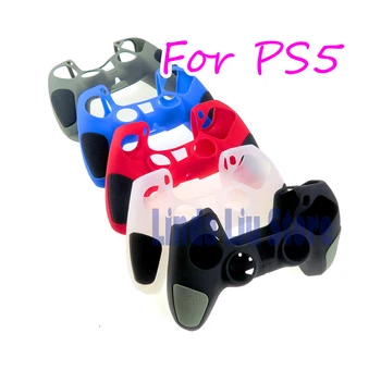 20шт Утолщенный двухцветный силиконовый чехол для Sony PlayStation 5 Контроллер PS5 силиконовый чехол для защиты PS5