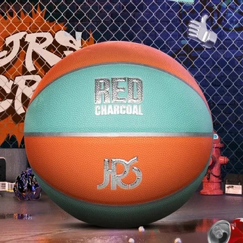2023 Jump Start JRS x RED CHARCOAL Let it burn баскетбольный мяч Swag Размером 7 из искусственной кожи для игры в баскетбол на открытом воздухе и в помещении