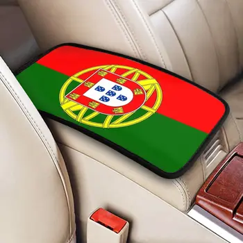 Накладка на центральную консоль, Флаг Португалии, Автомобильный коврик на Подлокотник, Аксессуары для интерьера Автостайлинга