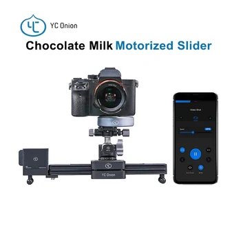 Мини-камера YC Onion с шоколадным молоком, моторизованный слайдер, выдвижной слайдер, управление приложением для съемки видеокамеры DSLR, смартфон GoPro