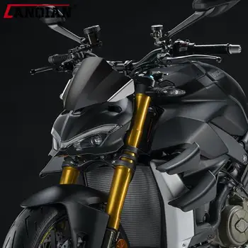 Для Ducati Streetfighter V4 V4S 2020 2021 2022 2023 Мотоциклетный Козырек На Лобовое Стекло Протектор Ветрового Стекла Дефлектор
