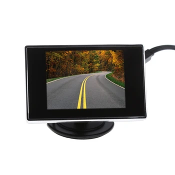 3,5-дюймовый цветной экран монитора Mini TFT LCD DVD VCD для резервной камеры заднего вида автомобиля