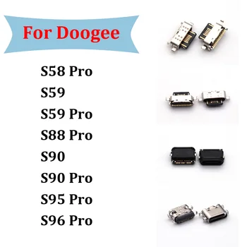 1шт Тип C Зарядное Устройство Разъем Micro USB Порт Для Зарядки Док-станция Разъем Для Doogee S58 S59 S88 S90 S95 S96 Pro