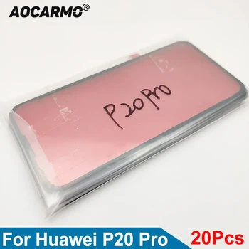 Aocarmo 20 шт./лот для Huawei P20 Pro /P20Plus CLT-AL01 Задняя рамка Крышка батарейного отсека Клейкая наклейка на заднюю дверь Клейкая лента