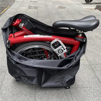 Загрузочная сумка для велосипеда Brompton, пылезащитный чехол, Сумка для хранения, спрятанная в раме, Аксессуары