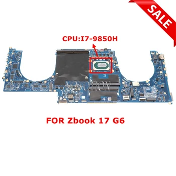L67964-601 L67964-001 DAXW3EMBAF0 Для HP Zbook 17 G6 Материнская плата ноутбука SRFCN I7-9850H С графическим слотом DDR4