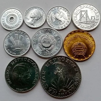 Венгрия 1978 Цинское издание Полный набор из 9 монет Совершенно Новый UNC