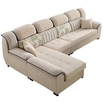Диван из латексной ткани ZL, комбинированный диван, съемная и моющаяся мебель