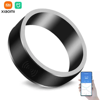 Xiaomi Mijia NFC Smart Ring Ip68 Водонепроницаемое Электронное Bluetooth-Кольцо Solar Ring IC/ID Перезаписываемая Аналоговая Карта Доступа Tag Key