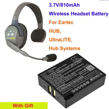 Аккумулятор для беспроводной гарнитуры LX600LI емкостью 810 мАч для систем Eartec HUB, UltraLITE, Hub