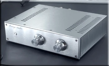 Тонкий алюминиевый проволочный ящик, все симметричные линии в сочетании с усилителем мощности для прослушивания музыки в реальном времени 007