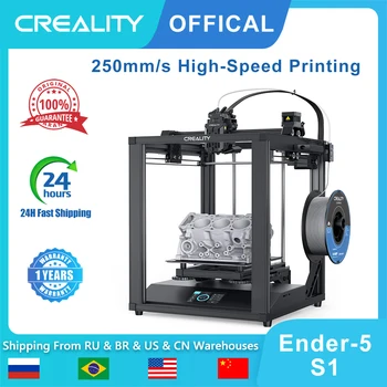 Официальный 3D-принтер Creality Ender 5 S1 для высокоскоростной печати 250 мм/с Ender 3 S1 /S1 Pro /S1 Plus с Прямым Экструдером sprite