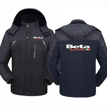 Зимняя куртка для мотокросса BETA RACING, мужская утепленная, сохраняющая тепло Куртка с хлопковой подкладкой, ветровка для кемпинга, Горная ветровка