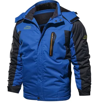 Мужская походная альпинистская куртка большого размера 8XL, мужская матовая водонепроницаемая ветрозащитная дышащая куртка, однотонная куртка с капюшоном