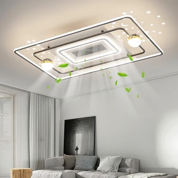 Современный декор hogar moderno светильники для гостиной Потолочный вентилятор smart lamparas Потолочные вентиляторы с подсветкой украшение дома