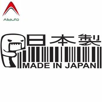 Aliauto Забавная автомобильная наклейка Сделано в Японии Авто Декоративные Виниловые наклейки для JDM Gti Audi A4 Peugeot Skoda Volvo, 15 см * 5 см