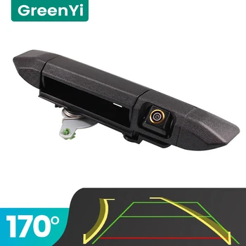 GreenYi AHD 1920x1080P 170 градусов Камера заднего вида автомобиля для Toyota Tacoma 2005-2015 Камера динамической траектории автомобиля