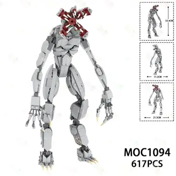 617ШТ Demodog Monster Модель MOC Строительные Блоки Movie Mystery Chomper Собрать Кирпич Развивающие Игрушки Для Детей Подарок MOC1094