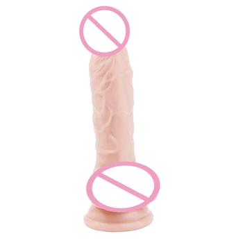 Реалистичный фаллоимитатор с присоской, секс-игрушка для мастурбации для взрослых женщин-лесбиянок N7YB
