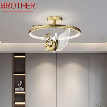 Роскошный потолочный светильник BROTHER, современное светодиодное освещение, креативные декоративные светильники для дома, гостиной, столовой, спальни