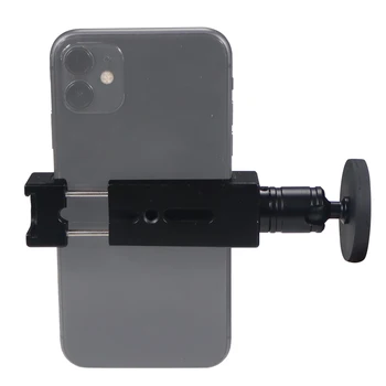 FEICHAO 360 Поворотный штатив с шаровой головкой D43 мм, магнитное основание с отверстием 1/4, кронштейн для держателя мобильного телефона для экшн-камеры Insta360 ONE R