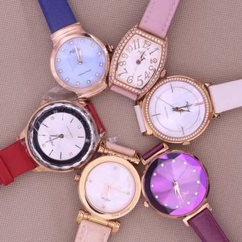 Скидка на финальную распродажу, Женские часы Ketiny, Японские кварцевые женские часы из натуральной кожи, модные часы без коробки