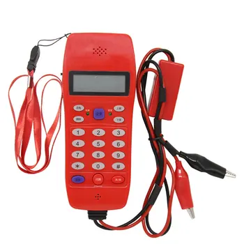 NF-866 Telecom Check Проверка телефонной линии, тестер обзорной линии, телефонный тестер с зажимом 