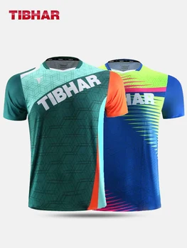 Tibhar 02305 Мужская Женская футболка для настольного тенниса, Рубашки с коротким рукавом, Одежда, спортивная одежда, футболка для пинг-понга