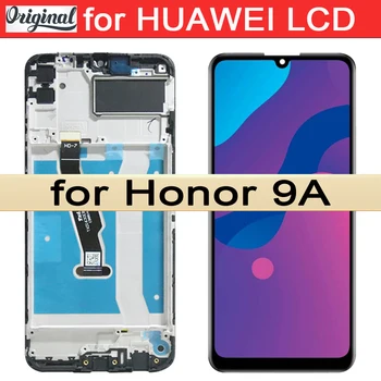 100% Протестированный 6,3 дюйм(ов) IPS Дисплей Для Huawei Honor 9A ЖК-Дисплей MOA-LX9N Модели Сенсорный Экран Планшета Ассамблеи Запчасти для Ремонта