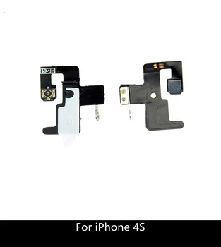 Для iPhone 4S Замена беспроводной антенны сигнала WiFi Гибкий ленточный кабель кронштейн крышки Детали