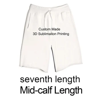 Спортивные шорты до середины икры, выполненные по индивидуальному заказу, длиной до пятого колена 2 длины