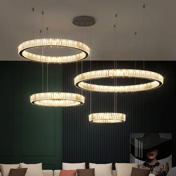 Современная столовая lamparas decoracion hogar moderno умные подвесные светильники салон декоративных люстр для столовой